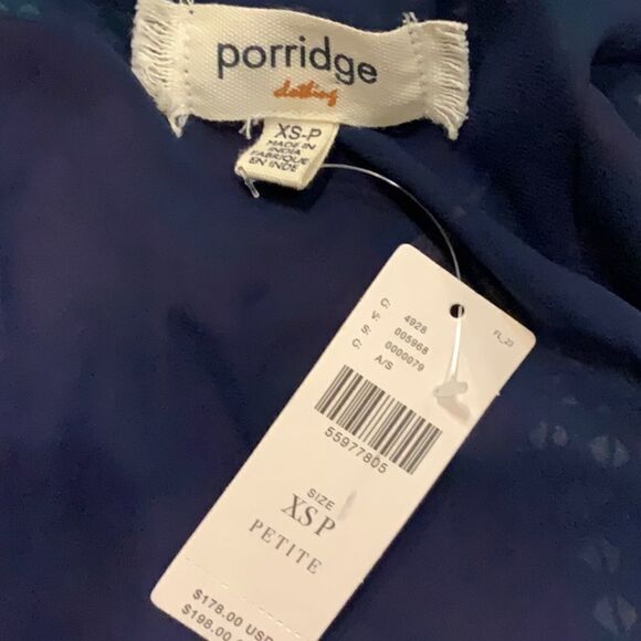 NWT New Anthropologie Virginia Wrap Maxi Dress Petite XSP - Picture 12 of 14